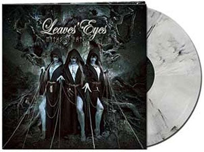 Leaves' Eyes - Myths Of Fate - Import White / Black Marbled Vinyl LP Record Limited Edition