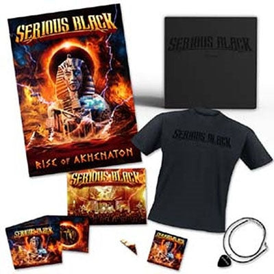 Serious Black - Rise Of Akhenaton - Import CD+T-shirt (XL) Box Set Limited Edition