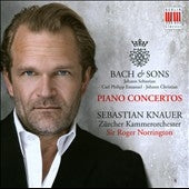 Sebastian Knauer - Piano Concertos - Bach & Sons - Import CD