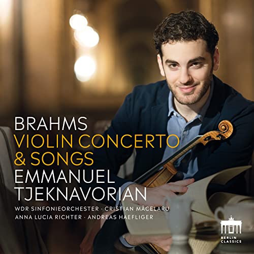 Brahms (1833-1897) - Violin Concerto: E.tjeknavorian(Vn)Macelaru / Cologne Rso +lieder: A.l.richter(Ms)A.haefliger(P) - Import CD