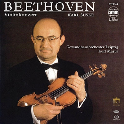 Karl Suske、Kurt Masur、Leipzig Gewandhaus Orchestra、Leipzig Gewandhaus String Quartet、Berlin String Quartet - Beethoven: Violin Concerto / Mendelssohn: Octet - Import SACD Hybrid Limited Edition