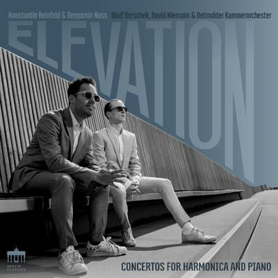 Konstantin Reinfeld - Elevation - Concertos for Harmonica and Piano - Import CD Digipak