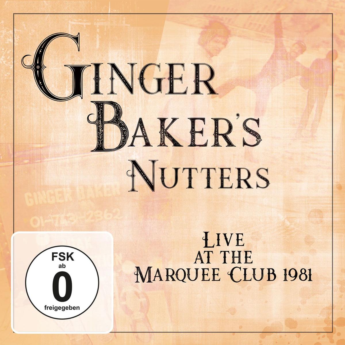 Ginger Baker'S Nutters - Live At Marquee Club 1981 - Import CD+DVD