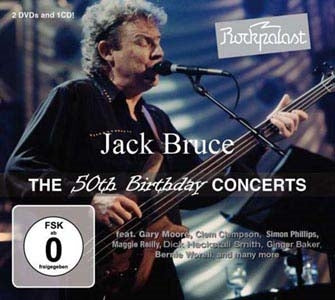 Jack Bruce - Rockpalast: The 50th Birthday Concerts - Import CD+2DVD