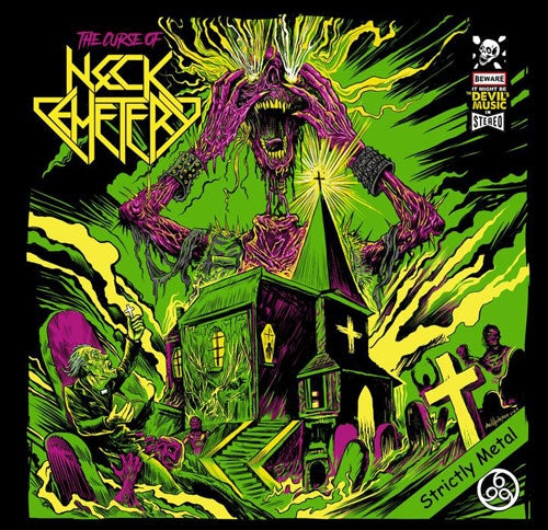 Neck Cemetery - The Curse Of Neck Cemetery - Import Yellow & Green Splatter Vinyl LP Record Limited Edition