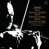 Mozart (1756-1791) - Violin Concerto, 4, 5, : Heifetz(Vn)Sargent / London New So Etc +bruch: Concerto, 1, - Import CD