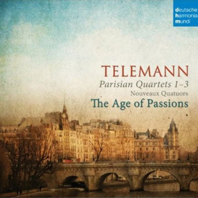 The Age of Passions - Telemann: Pariser Quartette No.1--No.3 - Import CD