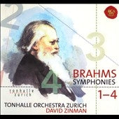 David Zinman - Brahms: Symphonies No.1-No.4 - Import 3 CD