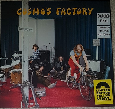 Creedence Clearwater Revival - Cosmo'S Factory (Yellow Vinyl) - Import Vinyl LP Record