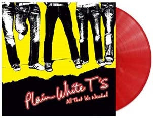 Plain White T's - All That We Needed - Import Red Vinyl LP Record