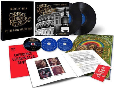 Creedence Clearwater Revival - At The Royal Albert Hall (Super Deluxe Box Set) - Import Vinyl 2LP Record+2CD+Blu-ray Disc Limited Edition