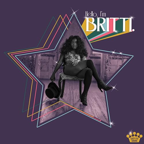 Britti - Hello I'M Britti "Lp" - Import Pink & Purple Swirl Vinyl LP Record