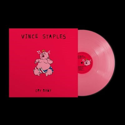 Vince Staples - Cry Baby - Import Hot Pink Colored Vinyl LP Recurd