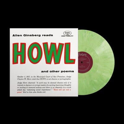 Allen Ginsberg - Howl and Other Poems - Import Green Blend Vinyl LP Record Limited Edition