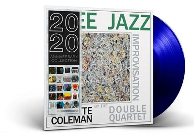 Ornette Coleman Double Quartet - Free Jazz - Import Blue Vinyl Record