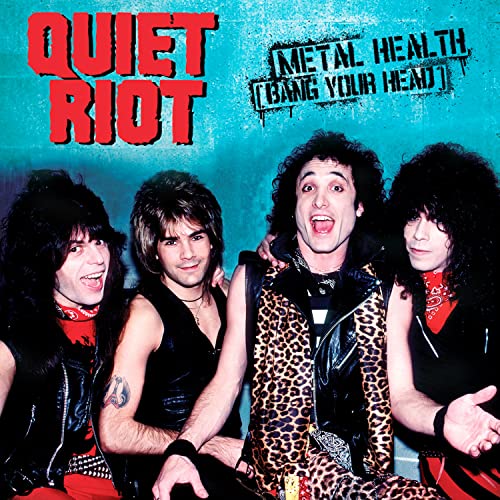 Quiet Riot - Metal Health (Bang Your Head) - Import Blue 7’ Single Record