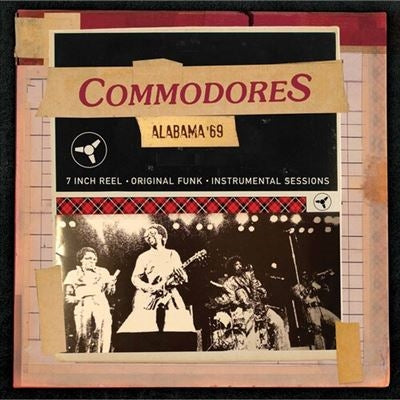 The Commodores - Alabama '69 - Import Red & Gold Splatter Vinyl LP Record