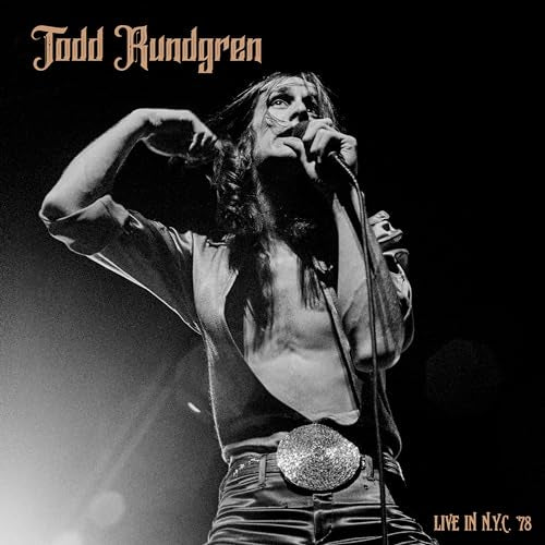 Todd Rundgren (& Utopia) - Live In Nyc '78 - Import Gold Vinyl LP Record