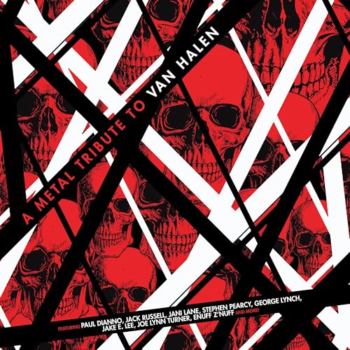 Various Artists - A Metal Tribute To Van Halen - Import Red, White, Black Vinyl LP Record Limited Edition