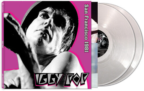 Iggy Pop - San Francisco, 1981 - Import Silver Vinyl 2 LP Record Limited Edition