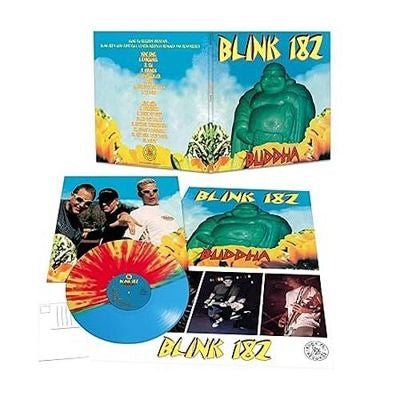 Blink-182 - Buddha - Import Blue & Red & Yellow Split Splatter Vinyl LP Recurd