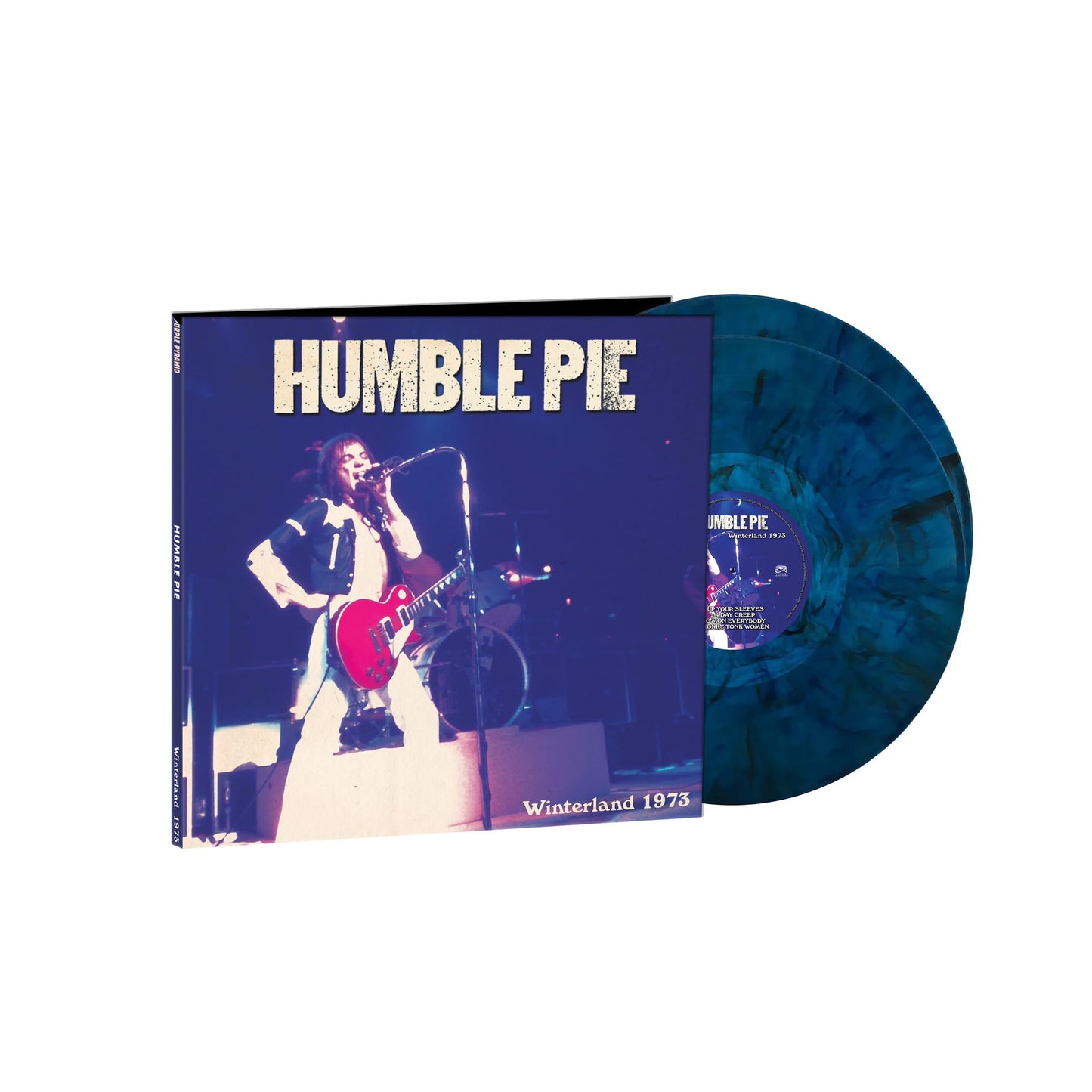 Humble Pie - Winterland 1973 (Deluxe Edition) - Import Blue Marble Color Vinyl 2 LP Record