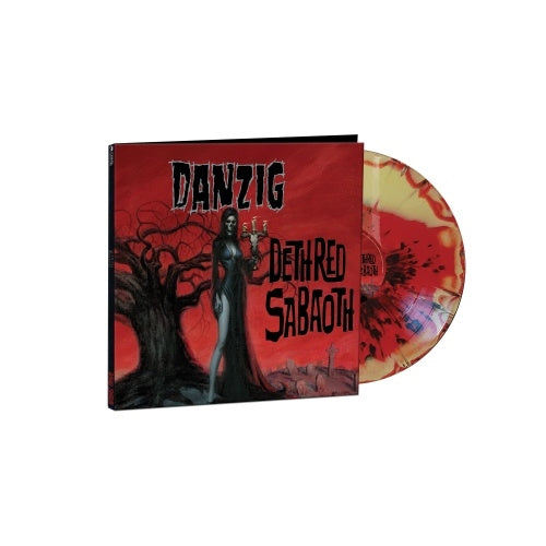 Danzig - Deth Red Sabaoth - Import Black & Red & Yellow Haze & Splatter Vinyl LP Record