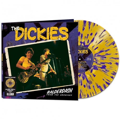 The Dickies - Balderdash From the Archives - Import Purple / Yellow Splatter Vinyl LP Record