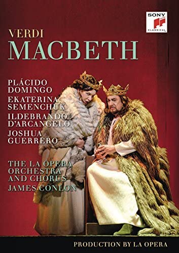 Verdi (1813-1901) - Macbeth : Tresnjak, Conlon / LA Opera, Domingo, Semenchuk, d'Arcangelo, J.Guerrero, etc (2016 Stereo) - Import DVD