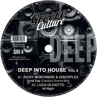 Various Artists - Deep Into House Vol.3 - Import Vinyl 12 inch Record Limited Edition
