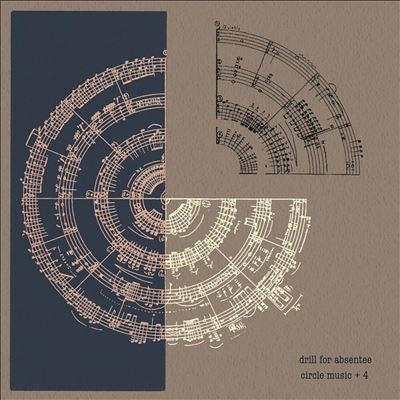 Drill For Absentee - Circle Music + 4 - Import Transparent Royal Blue Vinyl LP Record