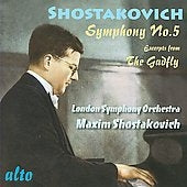 Maxim Shostakovich - Shostakovich: SYMPHONY 5: GADFLY SUITE - Import CD