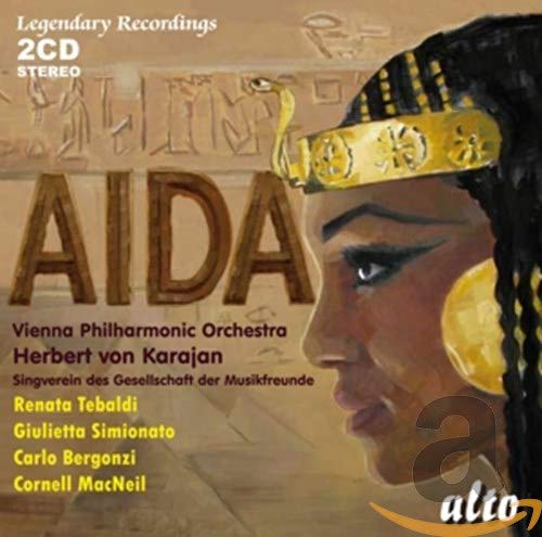 Verdi (1813-1901) - Aida : Karajan / Vienna Philharmonic, Tebaldi, Simionato, etc (1959 Stereo)(2CD) - Import 2 CD