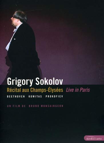 Grigory Sokolov, Bruno Monsaingeon - Grigory Sokolov Live in Paris - Beethoven, Chopin, J.S.Bach, F.Couperin, Prokofiev, etc - Import DVD