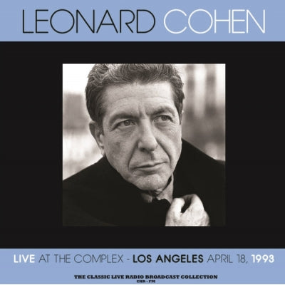 Leonard Cohen - Live At The Complex 1993 - Import Blue Vinyl LP Record