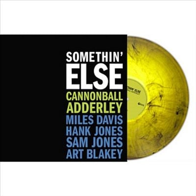 Cannonball Adderley - Somethin' Else - Import Yellow Marble Vinyl LP Record