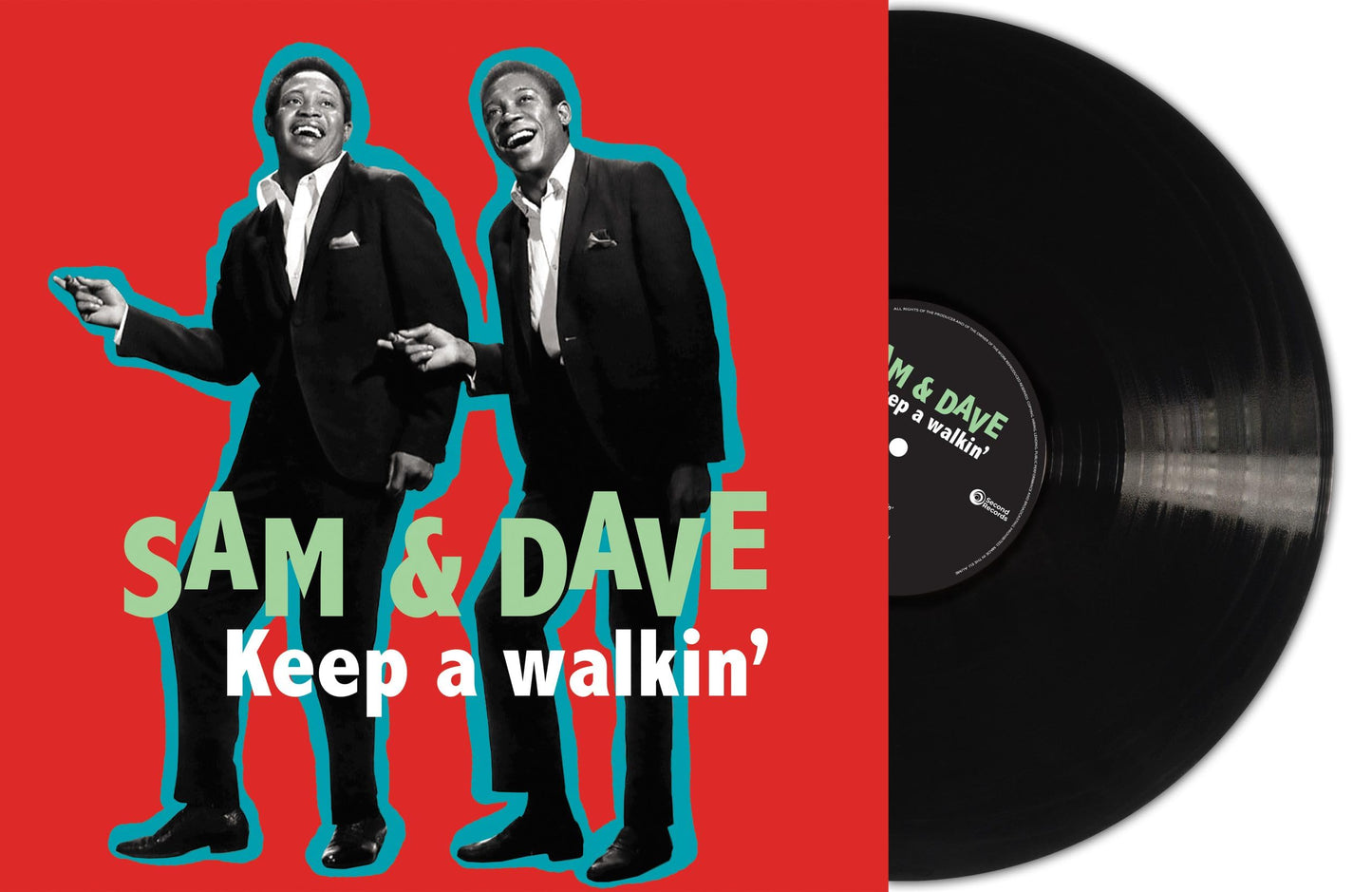 Sam & Dave - Keep A Walkin' - Import Vinyl LP Record