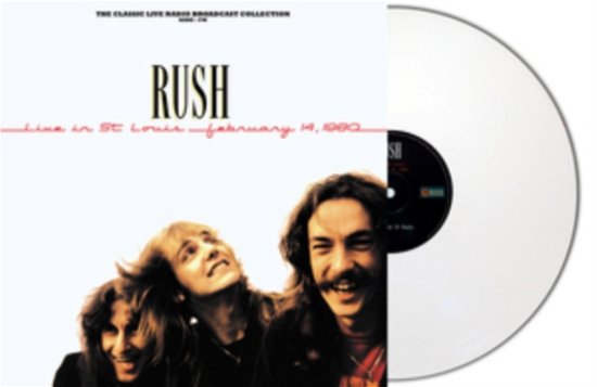 Rush - Live In St Louis 1980<White Vinyl> - Import LP Record
