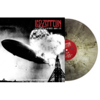 Led Zeppelin - Live At Fillmore West, San Francisco 1969 - Import Grey Marble Vinyl LP Record