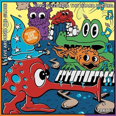 King Gizzard & The Lizard Wizard - Live Around The Globe: Part III - Import LP Record