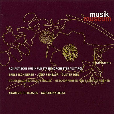Karlheinz Siessl - Romantic Music For String Orchestra From Tyrol - Import CD