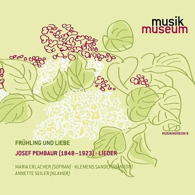 Maria Erlacher - Pembaur:Songs - Import CD