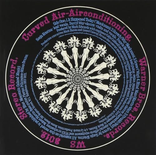 Curved Air - Airconditioning - Import Sunburst Yellow/Red Vinyl LP Record
