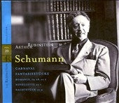 Robert Alexander Schumann - Rubinstein Collection Vol.20 -Schumann:Carnaval/Novelletten/Nachtstucke/etc(1949/53):Artur Rubinstein(p) - Import CD