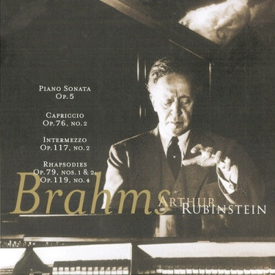 Johannes Brahms - Rubinstein Collection Vol.21 -Brahms:Piano Sonata No.3/Piano Pieces(1949/53):Artur Rubinstein(p) - Import CD