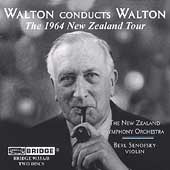 William Walton - Walton Conducts Walton - The 1964 New Zealand Tour/ Senofsky - Import 2 CD