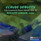 Bennett Lerner - Debussy: The Complete Piano Music Vol.4 -Ballade, Mazurka, Nocturne, Valse Romantique, etc (4/11,12,14/2007) / Bennett Lerner(p) - Import 2 CD