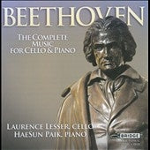 Laurence Lesser - Beethoven: The Complete Music for Cello & Piano - Import 2 CD+Bonus DVD
