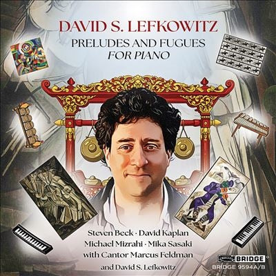 Steven Beck - Lefkowitz: Preludes & Fugues - Import 2 CD