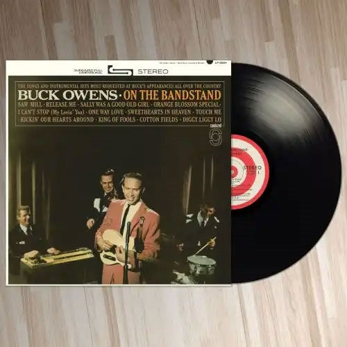 Buck Owens - On The Bandstand - Import LP Record